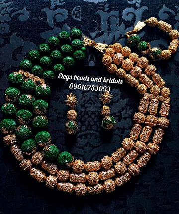 Green Stones and accessories