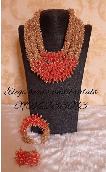 Brown and orange peyote